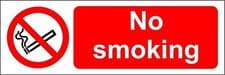 Image of No smoking safety sign
