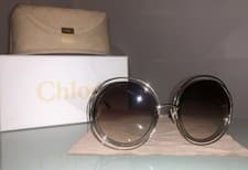 Image of Chloe Carlina Round Sunglasses RRP £300