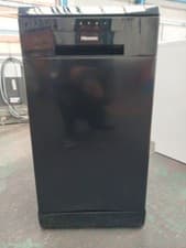 Image of HISENSE HS523E15BUK Slimline Dishwasher - Black - REFURB-C