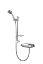Image of Aqualisa Colt Thermostatic Mixer Shower - Exposed, Chrome, 90mm Head Kit