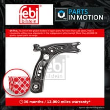 Image of Wishbone / Suspension Arm Front Right 106143 Febi Track Control 5Q0407152G New