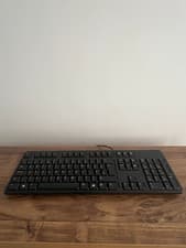 Image of Dell KB212-B Wired USB Keyboard Black Standard UK Layout