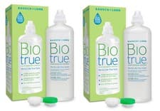 Image of Biotrue Bausch & Lomb Multi-Purpose Moisture Eye Contact Lens Solution 300ml X 2