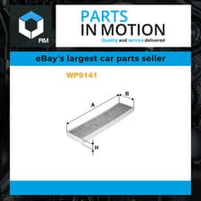 Image of Pollen / Cabin Filter WP9141 Wix Filters 64311496711 64319257505 Quality New