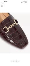 Image of Dune BNWT Burgundy Loafers. Size 6