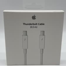 Image of OFFICIAL GENUINE APPLE THUNDERBOLT 2 CABLE 0.5M FOR IMAC/MACBOOK A1410 MD862ZM/A