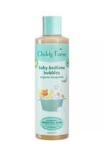 Image of 2 X Childs Farm |mBaby Bedtime Bubble Bath Organic Tangerine Gently Cleans 250ml