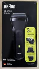 Image of Braun Series 3 Style & Shave Electric Shaver 300BT