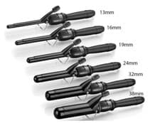 Image of Babyliss Pro Ceramic Dial A Heat Hair Tongs Curler Curling Wand Tong
