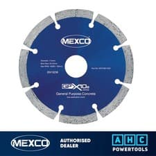 Image of Mexco GPX10811522 115MM 22.23MM Bore 8MM Segment Concrete Diamond Blade