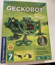 Image of Thames & Kosmos Geckobot Robot Walks Up Walls Experiment Kit - STEM New in Box!