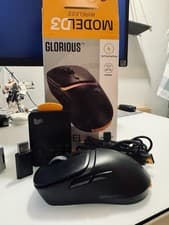 Image of Glorious Model D3 Wireless Gaming Mouse - Matte Black - 8KHz Polling - 2 Battery
