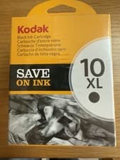 Image of Kodak 10XL Black Ink Cartridge 770 Pages x 5 Cartridges Genuine Original