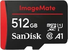 Image of Sandisk ImageMate Ultra micro 512GB SDXC Card A1 U1 Class 10 Memory card