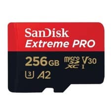 Image of SanDisk Extreme PRO microSDXC 200MB UHSI U3 V30 & Adapter 256GB SDSQXCD-256G