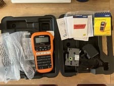 Image of Brother PT-E110VP Label Maker Label Printer Kit + Case Adapter Tape