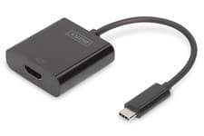 Image of Digitus USB Type-C to HDMI Adapter, 4K@30Hz black