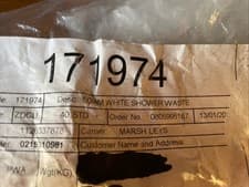 Image of Wirquin 171974 White Shower Waste