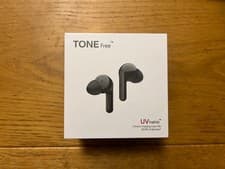 Image of Excellent condition LG TONE Free wireless earbud headphones (HBS-FN6) in black