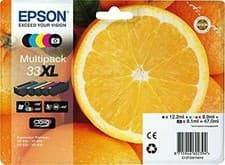 Image of Epson 33XL Ink Cartridges Genuine Colours for XP-540 XP-900 XP-640 XP-7100 Lot