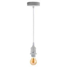 Image of E27 Ceiling Pendant Light Vintage Industrial Lamp Bulb Holder Hanging Retro Lamp