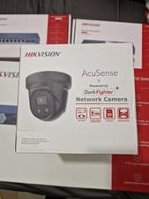 Image of Hikvision DS-2CD2386G2-I(U) 4K AcuSense Fixed Turret Network Camera - White