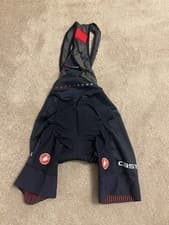Image of Castelli Men's Free Aero Race 4 Bib Shorts Size Large Navy