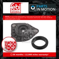 Image of 2x Top Strut Mountings (Pair) fits RENAULT LAGUNA Mk3 1.5D Front 07 to 15 Febi