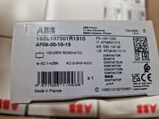 Image of New Lot of 2 ABB 1SBL137001R1310, AF09-30-10-13 100-250V50/60HZ-DC Contactor