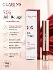 Image of Clarins Joli Rouge 705 Lipstick Moisturizing Long-Wearing 1.5g NEW Sealed