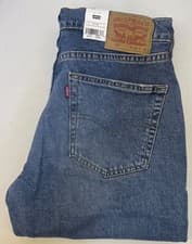 Image of New Mens Levis 514 Straight Fit Stretch Denim Jeans Stone Wash Waist Size 29 40