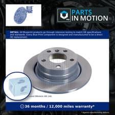 Image of 2x Brake Discs Pair Solid Rear 290mm ADB114330 Blue Print Set 34216792225 New
