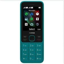 Image of Nokia 150 Dual Sim 2020 Cyan4 MB RAM|4MB ROM Expandable Upto 32GB Unlocked