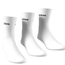 Image of adidas Socks Crew 3 pack performance Cotton Sports Mens Unisex 1st Class post