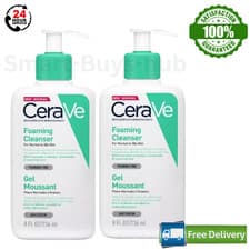 Image of CeraVe Foaming Cleanser 236ml–Daily Face & Body Wash for Oil Control &Clear UK