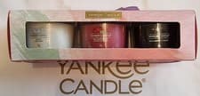 Image of Yankee Candle 3 Filled Votive Candle Gift Set