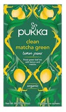 Image of Pukka - Clean Matcha Green Organic Herbal Tea - Pack of 20 Sachets