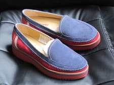 Image of HUSH PUPPIES 'NINETEEN FIFTY EIGHT' LADIES TEVIN LOAFERS - UK SIZE 3