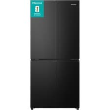 Image of Hisense RQ5P470SAFD PureFlat 79cm Frost Free American Fridge Freezer Black