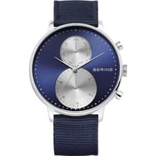 Image of Bering 13242-507 Men’s Slim Watch 42mm Sapphire Crystal NATO Strap