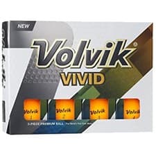 Image of VOLVIK ORANGE GOLF BALLS SOFT FEEL DISTANCE MENS & LADIES 50% OFF +SRIXON GIFT