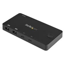 Image of StarTech.com 2 Port USB C KVM Switch - 4K 60Hz HDMI - Compact Dual Port UHD USB