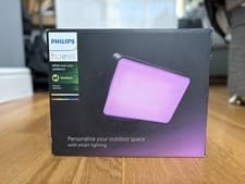 Image of Philips Hue White and Colour Ambiance Outdoor Floodlight | Black | Open Box