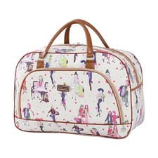 Image of Lady Large PU Overnight Travel Duffel Weekend Hand Luggage Tote