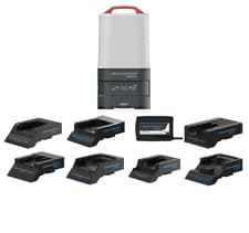 Image of SCANGRIP Area 10 Connect Cordless & Mains LED 10000 Lumen + Battery/Main Adaptor