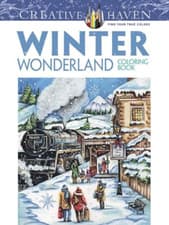 Image of Creative Haven Winter Wonderland Coloring Book (Creativ - Paperback NEW Teresa G