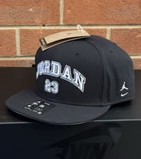 Image of Nike Jordan 23 Men's Pro Billed Adjustable Snap back Cap Black M / L IF0443-010