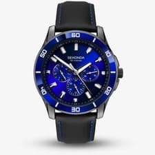 Image of Sekonda Sports Midnight Blue & Gunmetal Watch 1634