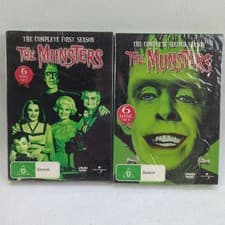 Image of NEW The Munsters Complete Season Series 1 & 2 (DVD, 1964) Box Sets - Free Post