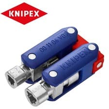 Image of Knipex Universal Double Joint Control Utility Gas Cabinet Key Tool 00 11 06 V03